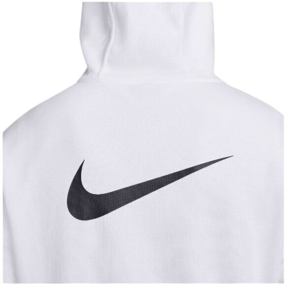 Nike Club Fleece Pullover Hoodie Sweatshirt White Men's‎ Medium NWOT FB6574-100 - Picture 4 of 16